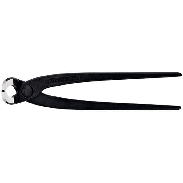 KNIPEX 99 00 220K12EAN Monierzange (Rabitz- oder Flechterzange) schwarz atramentiert 220 mm