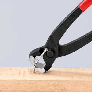 KNIPEX 99 01 280 EAN Monierzange (Rabitz- oder Flechterzange) mit Kunststoff überzogen schwarz atramentiert 280 mm