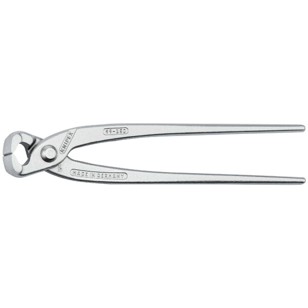 KNIPEX 99 04 250 Monierzange (Rabitz- oder Flechterzange) glanzverzinkt 250 mm