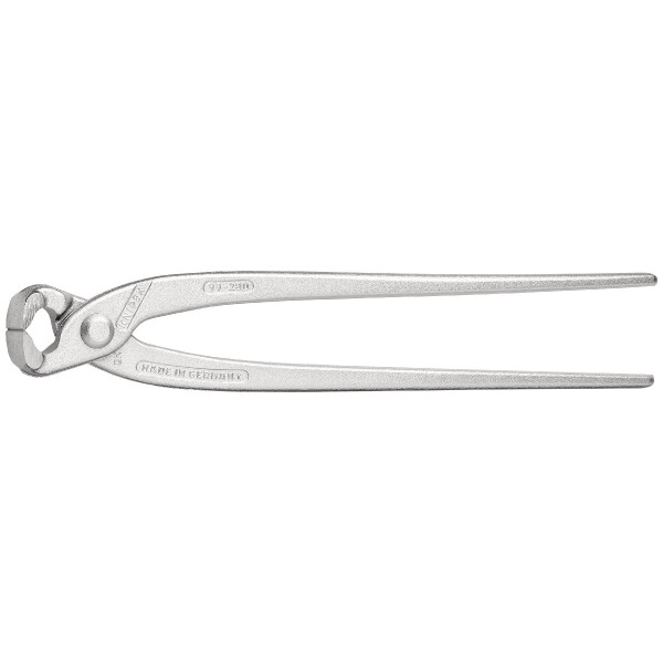 KNIPEX 99 04 280 Monierzange (Rabitz- oder Flechterzange) glanzverzinkt 280 mm