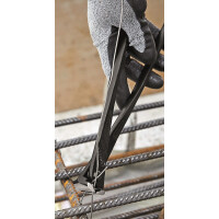 KNIPEX 99 10 300 Kraft-Monierzange hochübersetzt schwarz atramentiert 300 mm