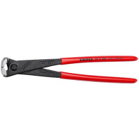KNIPEX 99 11 250 SB Kraft-Monierzange hochübersetzt mit Kunststoff überzogen schwarz atramentiert 250 mm