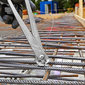 KNIPEX 99 14 300 Kraft-Monierzange hochübersetzt glanzverzinkt 300 mm