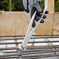 KNIPEX 99 14 300 Kraft-Monierzange hochübersetzt glanzverzinkt 300 mm