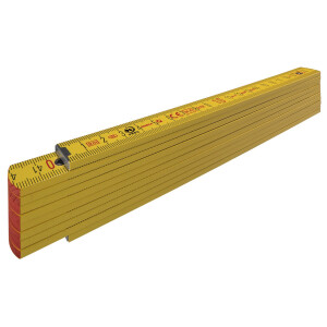 STABILA MP700 Holz-Gliedermaßstab Type 707, 2 m