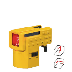 STABILA MPLAX50 Kreuzlinien-Laser LAX 50, 2-teiliges Set