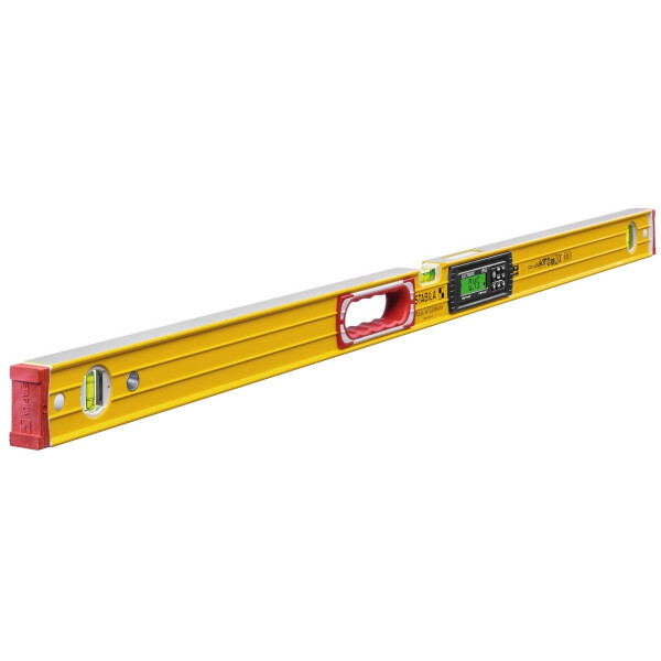 STABILA MPType196electronic Elektronik-Wasserwaage TECH 196 electronic IP 65, 122 cm, mit Wasserwaagen-Tasche