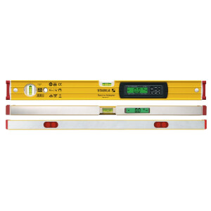 STABILA MPType196Melectronic Elektronik-Wasserwaage TECH 196 M electronic IP 65, 61 cm, mit Wasserwaagen-Tasche