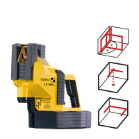 STABILA MPLA180L Multilinien-Laser LA 180 L, 6-teiliges Set