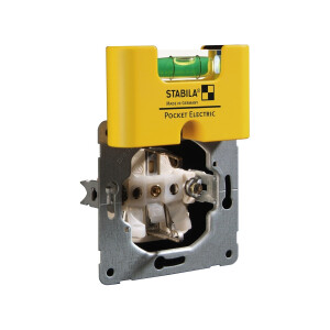 STABILA MPPocketElectric Wasserwaage Pocket Electric, 7 cm, mit Gürtel-Clip