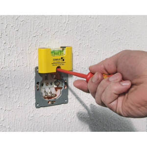 STABILA MPPocketElectric Wasserwaage Pocket Electric, 7 cm, mit Gürtel-Clip