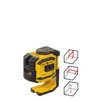 STABILA MPLAX300 Kreuzlinien-Lot-Laser LAX 300, 4-teiliges Set
