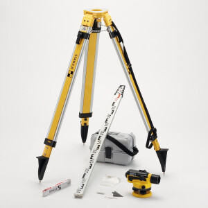 STABILA MPOLS Optisches Nivellier OLS 26, 8-teiliges Set