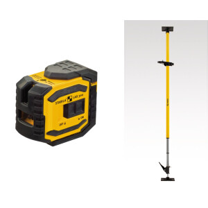 STABILA MPLAX300 Kreuzlinien-Lot-Laser LAX 300,...