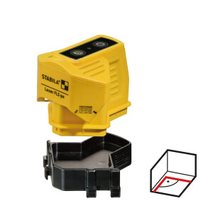 STABILA MPFLS90 Bodenlinien-Laser FLS 90, 3-teiliges Set