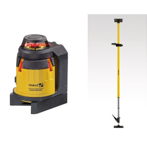 STABILA MPLAX400 Multilinien-Laser LAX 400, 6-teiliges Set
