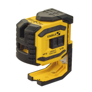 STABILA MPLAX300G Kreuzlinien-Lot-Laser LAX 300 G, 4-teiliges Set