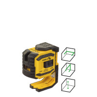STABILA MPLAX300G Kreuzlinien-Lot-Laser LAX 300 G, 4-teiliges Set