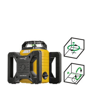 STABILA MPLAR160G Rotationslaser LAR 160 G, 4-teiliges Set