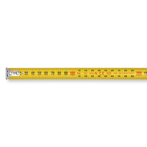 STABILA MPBM100mm Taschenbandmaß BM 100, 5 m, metrische 1000er-Skala