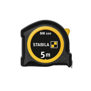 STABILA MPBM100cm Taschenbandmaß BM 100, 5 m,...