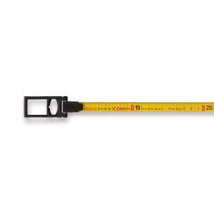 STABILA MPLBM1000Steelcm Rahmenbandmaß LBM 1000 STEEL, 50 m, Stahlband, metrische Skala