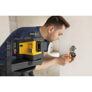 STABILA MPLAX600 Multilinien-Laser LAX 600, 12-V-System, 5-teiliges Set, ohne Akku und Ladegerät