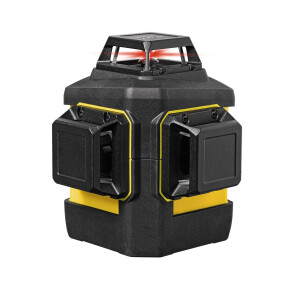 STABILA MPLAX600 Multilinien-Laser LAX 600, 12-V-System, 7-teiliges Set, mit Akku und Ladegerät (EU)