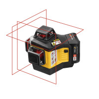 STABILA MPLAX600 Multilinien-Laser LAX 600, 12-V-System, 7-teiliges Set, mit Akku und Ladegerät (EU)