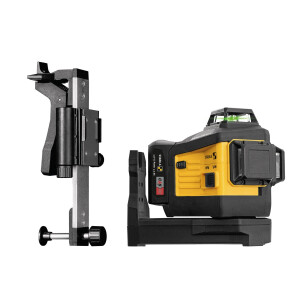 STABILA MPLAX600G Multilinien-Laser LAX 600 G, 12-V-System, 7-teiliges Set, mit Akku und Ladegerät (EU)