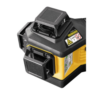 STABILA MPLAX600G Multilinien-Laser LAX 600 G, 12-V-System, 7-teiliges Set, mit Akku und Ladegerät (EU)