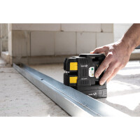 STABILA MPLAX500G Kreuzlinien-Lot-Laser LAX 500 G, 12-V-System, 5-teiliges Set, ohne Akku und Ladegerät