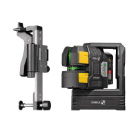 STABILA MPLAX500G Kreuzlinien-Lot-Laser LAX 500 G, 12-V-System, 7-teiliges Set, mit Akku und Ladegerät (EU)