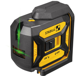 STABILA MPLAX320G Kreuzlinien-Lot-Laser LAX 320 G, 5-teiliges Set