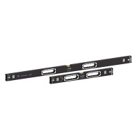 STABILA MP196-2DarkShadow122 Wasserwaagen-Set 196-2 Dark Shadow, 122 cm | 61 cm
