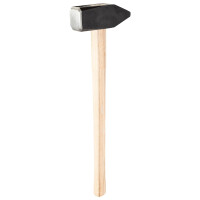 Picard 0000202-04 Vorschlaghammer DIN 1042, mit geradem Stiel