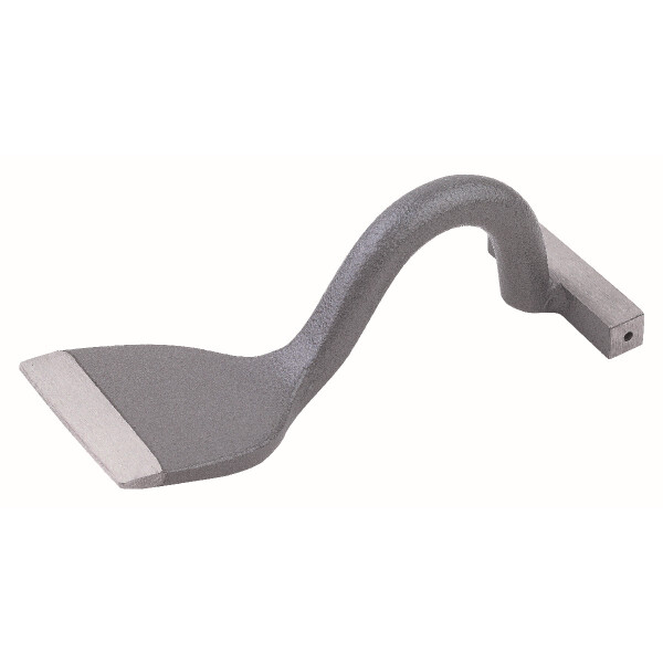 Picard 0016390 Schaleisen 100 mm, geschmiedet, mit langem Blatt, Prisma 20 mm mit Bohrung: 5 mm, 15 mm tief
