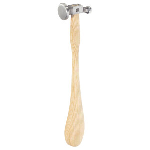 Picard 0020501-22 Ciselierhammer ganz blank, flache Bahn,...