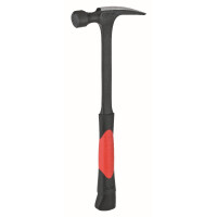 Picard 0059610-22 Ganzstahl-Framing-Hammer mit 2-Komponenten-Griff rot/schwarz