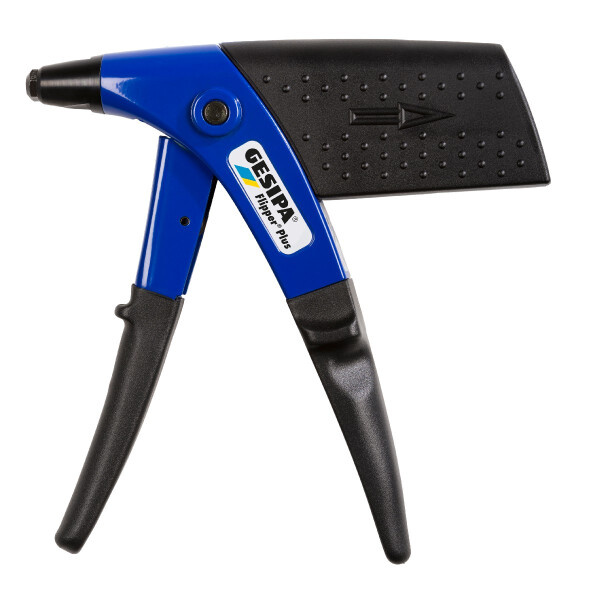 Picard 0070697-000 Gesipa-Handnietzange Flipper reduzierte Betätigungskraft, mit Nietdorn-Auffangbehälter, großer Gesamthub (max.16,2 mm)