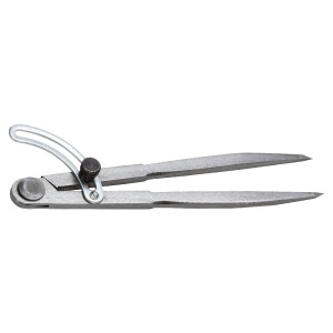 Picard 0071565-200 Bogenzirkel aus Stahl, poliert