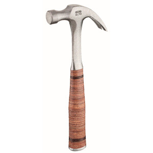Picard 0079100-24 Ganzstahl-Klauenhammer mit Ledergriff