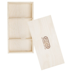 Picard 0081100B-PICARD Geschenkverpackung Holzkiste mit...
