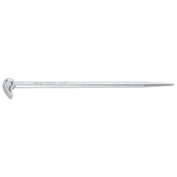 Picard 2523100 Rollkopf-Hebeleisen verchromt, Durchm. 14 mm, durchgehend gehärtet und angelassen