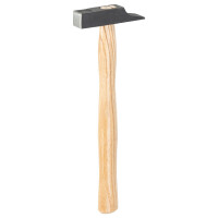 Ruthe 3002220119 Schreinerhammer Esche, Französische Form VPA-GS geprüft, franz. Form, Kopf schwarz lackiert, Stiel Esche, doppelt geschweift, naturell lackiert