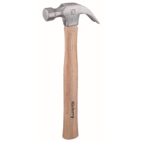 Ruthe 3002938019 Klauenhammer Hickory, Amerikanische Form VPA-GS geprüft, aus Qualitätsstahl, Kopf blank mit Schutzlack, amerik. Form, mit glatter Bahn, mit Hickorystiel