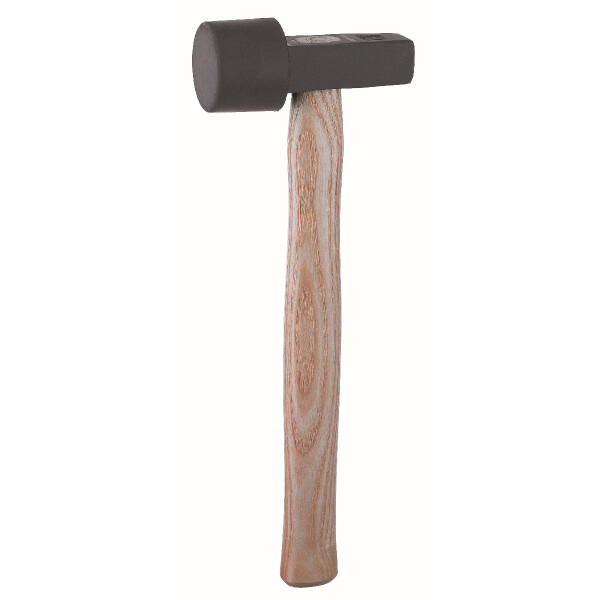 Ruthe 3005013119 Kombihammer Esche Ø 49,5 mm, PAK-frei, zum Verlegen von Mosaik und kleinen Pflasterarbeiten, mit hellem Eschenstiel