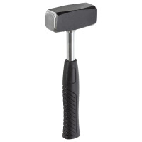 Ruthe 3012540119 Fäustel Stahlrohr VPA-GS geprüft, aus Qualitätsstahl, Kopf schwarz lackiert, mit schwarzem PVC-Griff (PAK-frei)