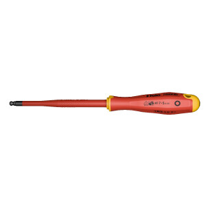 Felo Schraubendreher ERGONIC VDE E-slim HEX Kugelkopf 5...