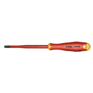 Felo Schraubendreher ERGONIC VDE E-slim HEX Kugelkopf 6...